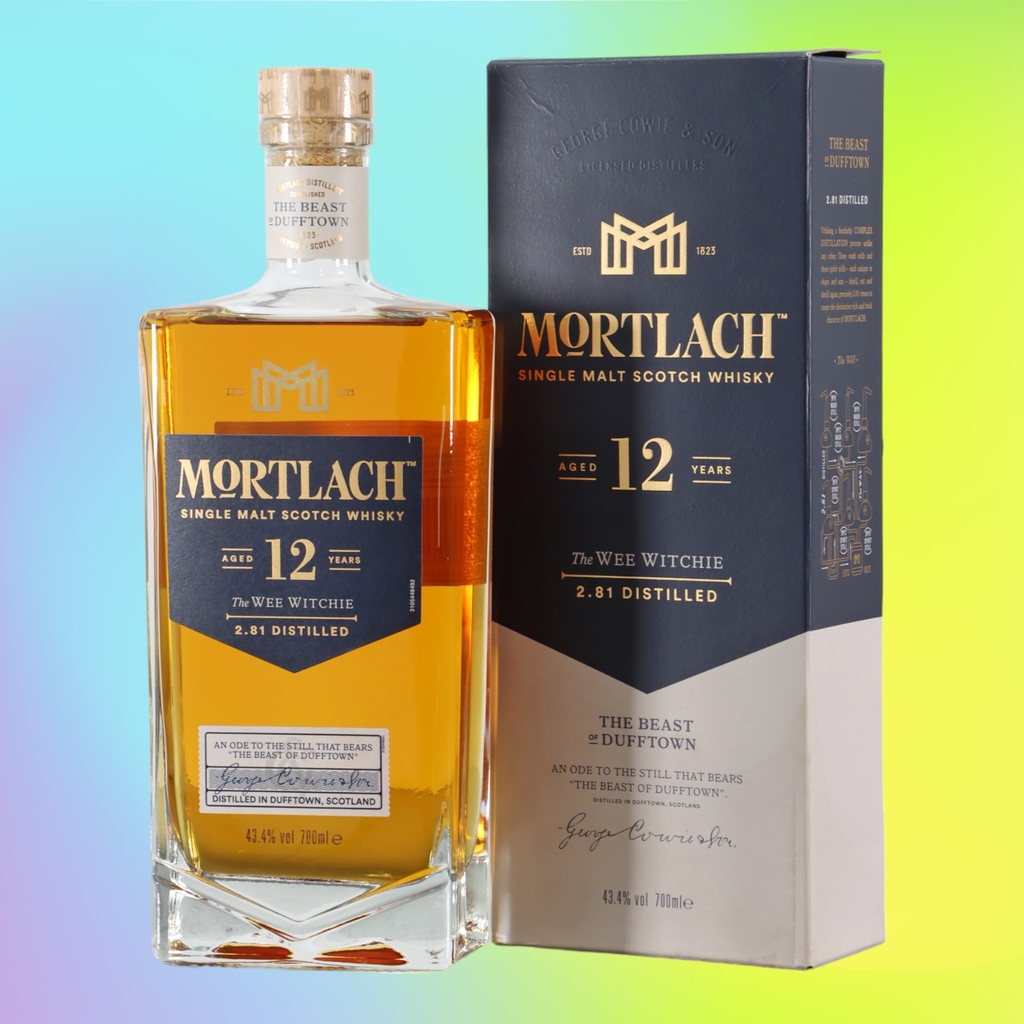 Rượu whisky đơn Scotland Mortlach The Wee Witchie 12 năm