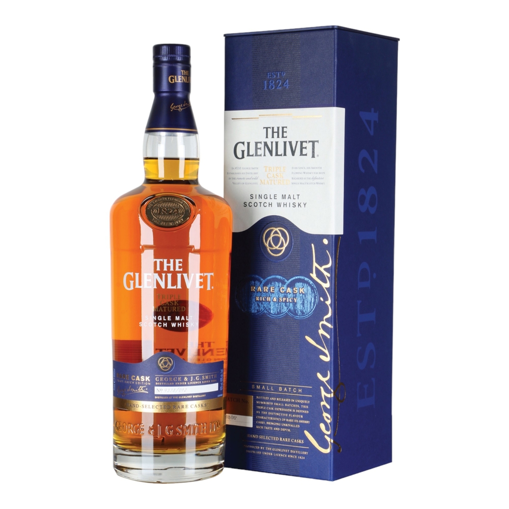 Rượu whisky đơn Scotland The Glenlivet Master Distiller's Reserve Rare Cask
