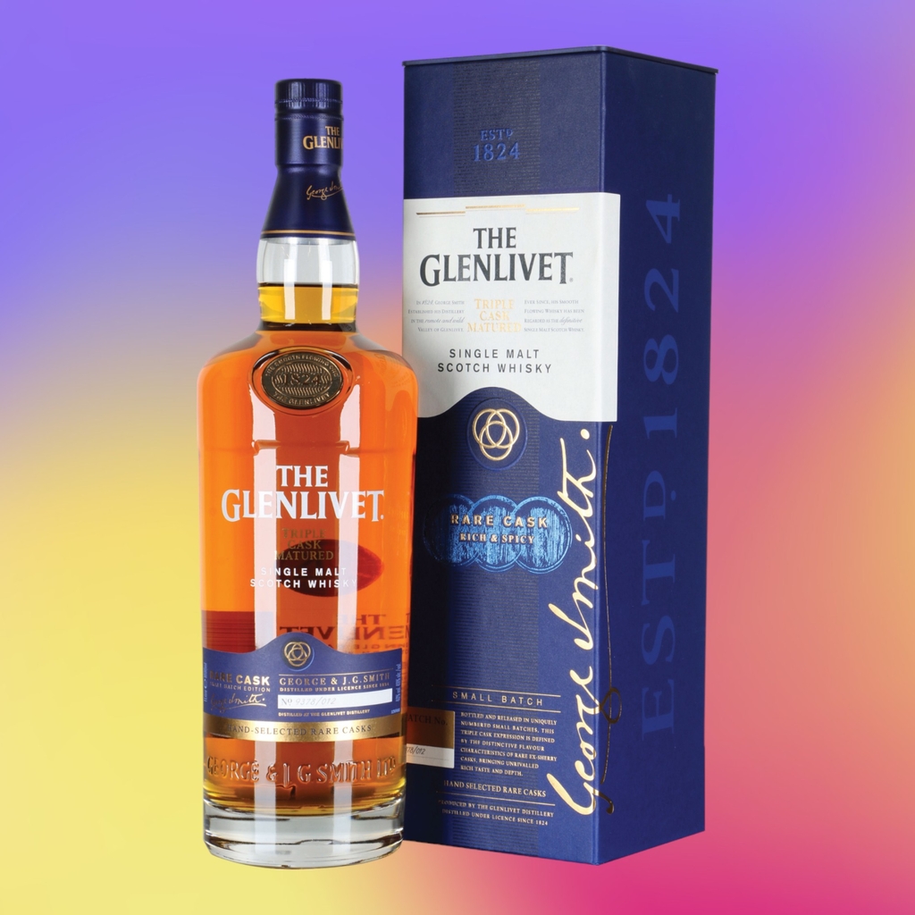 Rượu whisky đơn Scotland The Glenlivet Master Distiller's Reserve Rare Cask