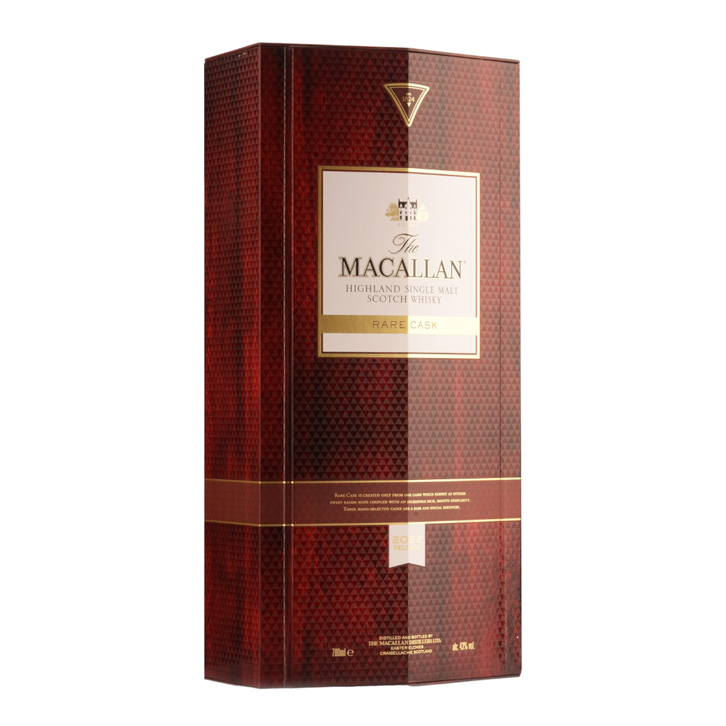 Hộp rượu whisky đơn Scotland Macallan Rare Cask