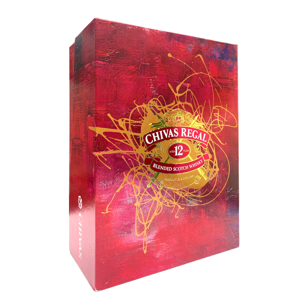 Hộp rượu whisky pha trộn Scotland Chivas Regal 12 năm