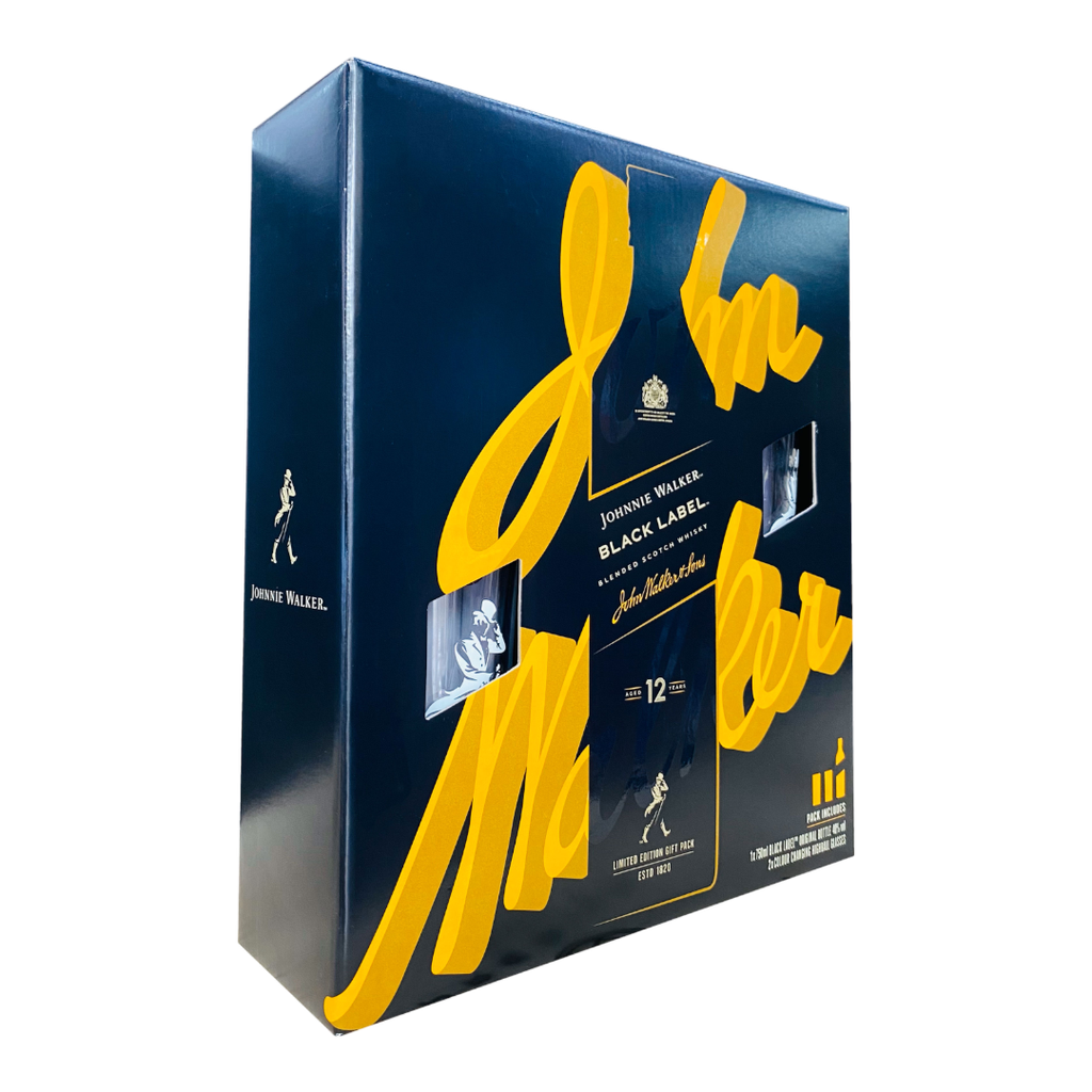 Hộp rượu whisky pha trộn Scotland Johnnie Walker Black Label 12 năm