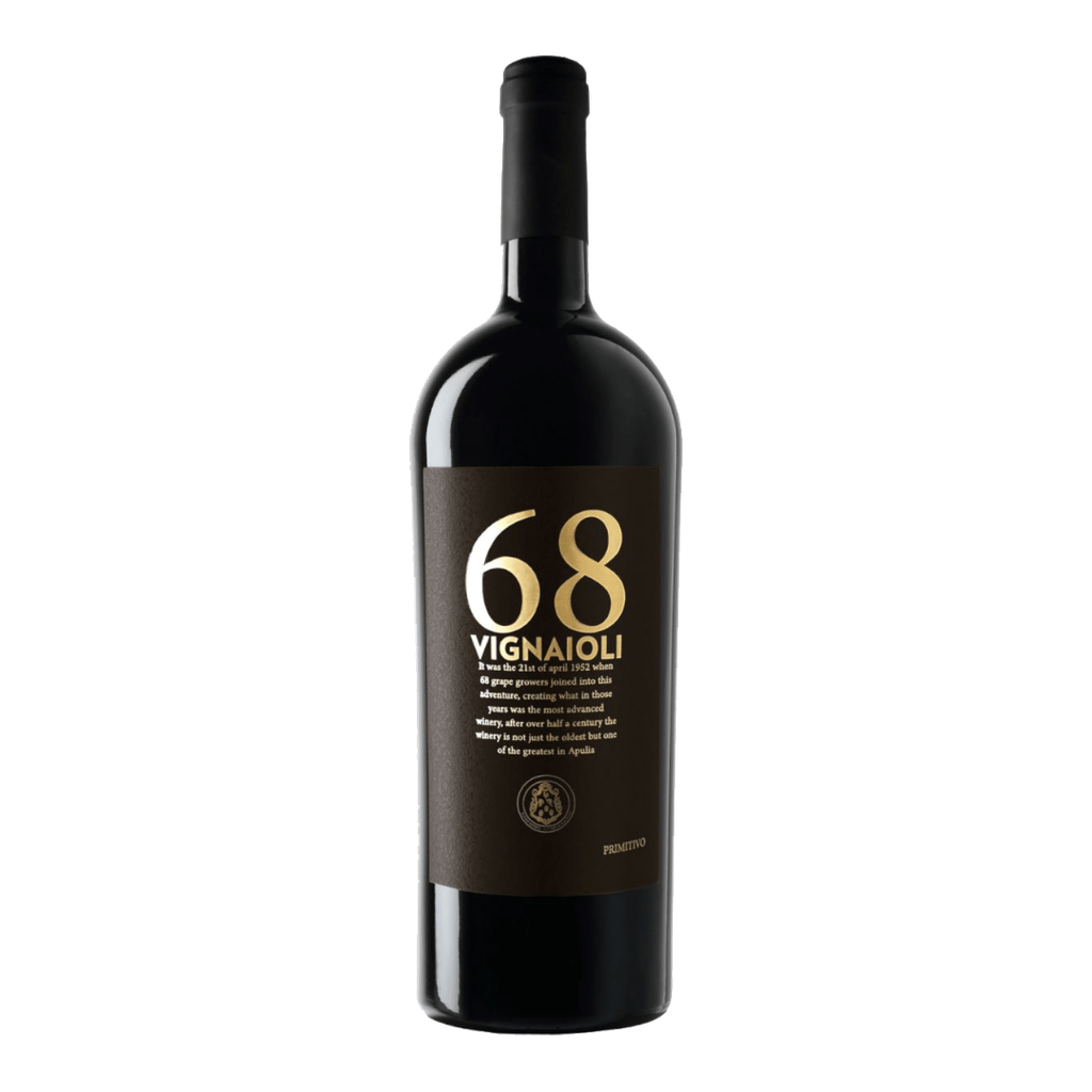 Rượu vang đỏ Ý 68 Vignaioli Primitivo Puglia
