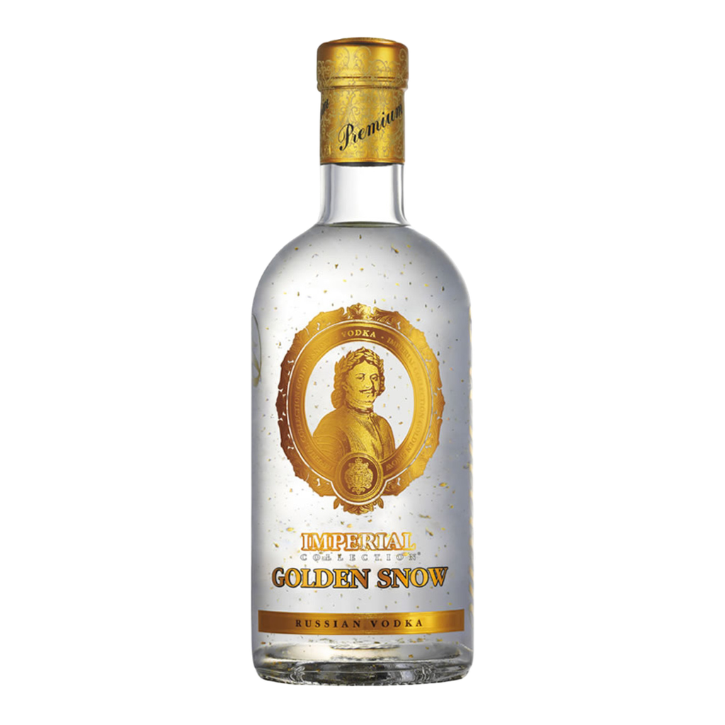 Rượu vodka Nga vảy vàng Czar's Golden Snow - Sa Hoàng tuyết vàng