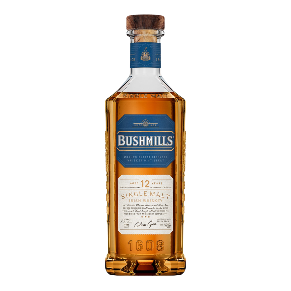 Rượu whisky đơn Scotland Bushmills 12 năm