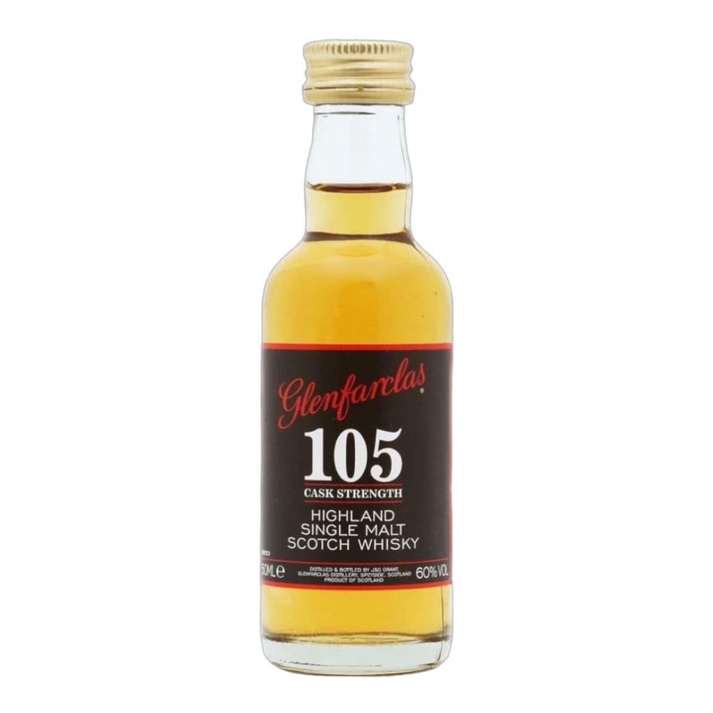 Rượu whisky đơn Scotland Glenfarclas 105 Cask Strength mini