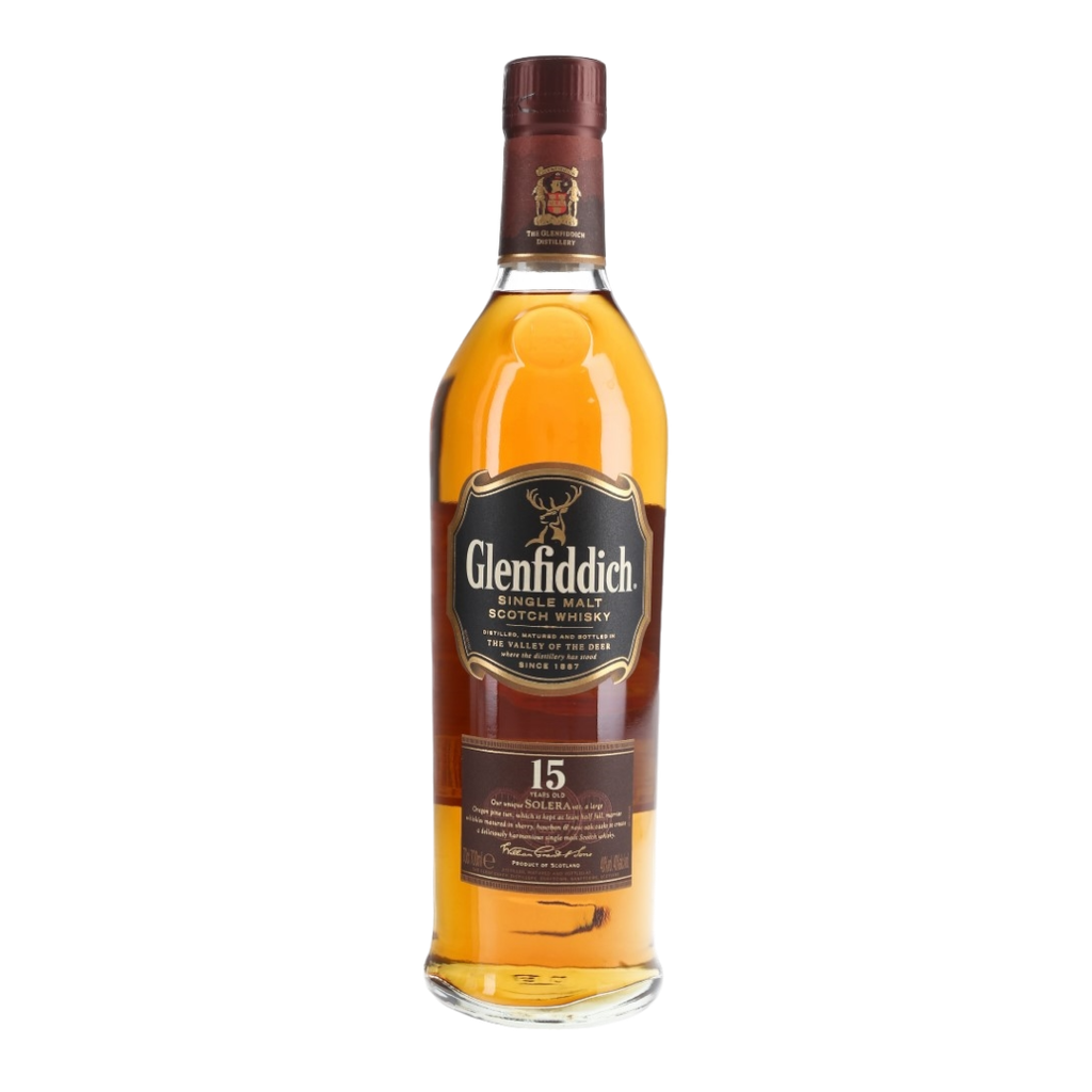 Rượu whisky đơn Scotland Glenfiddich 15 năm