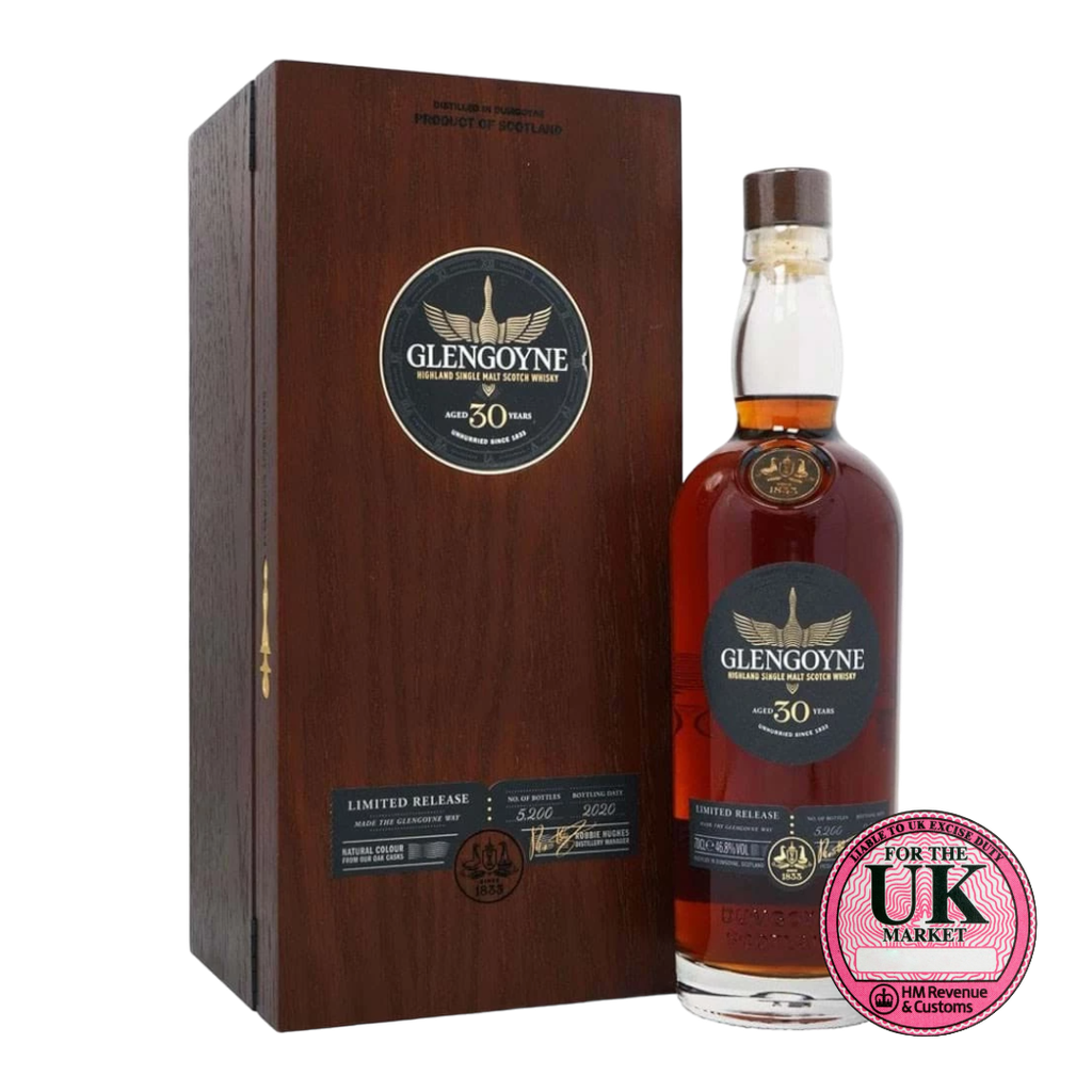 Rượu whisky đơn Scotland Glengoyne 30 năm