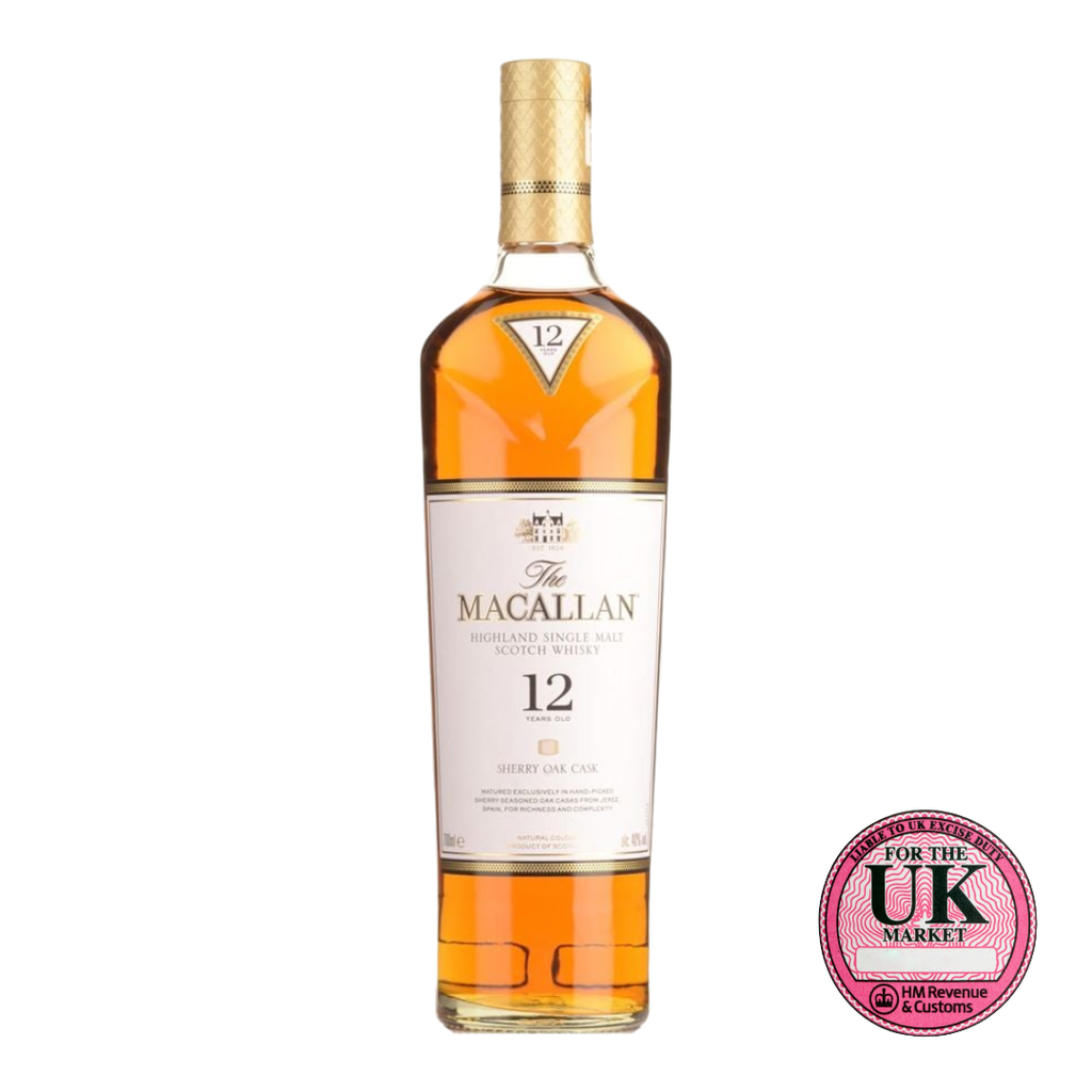 Rượu whisky đơn Scotland Macallan 12 năm