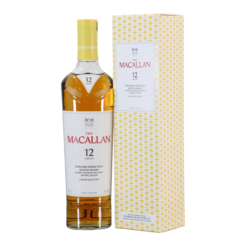 Rượu whisky đơn Scotland Macallan 12 năm - The Colour Collection