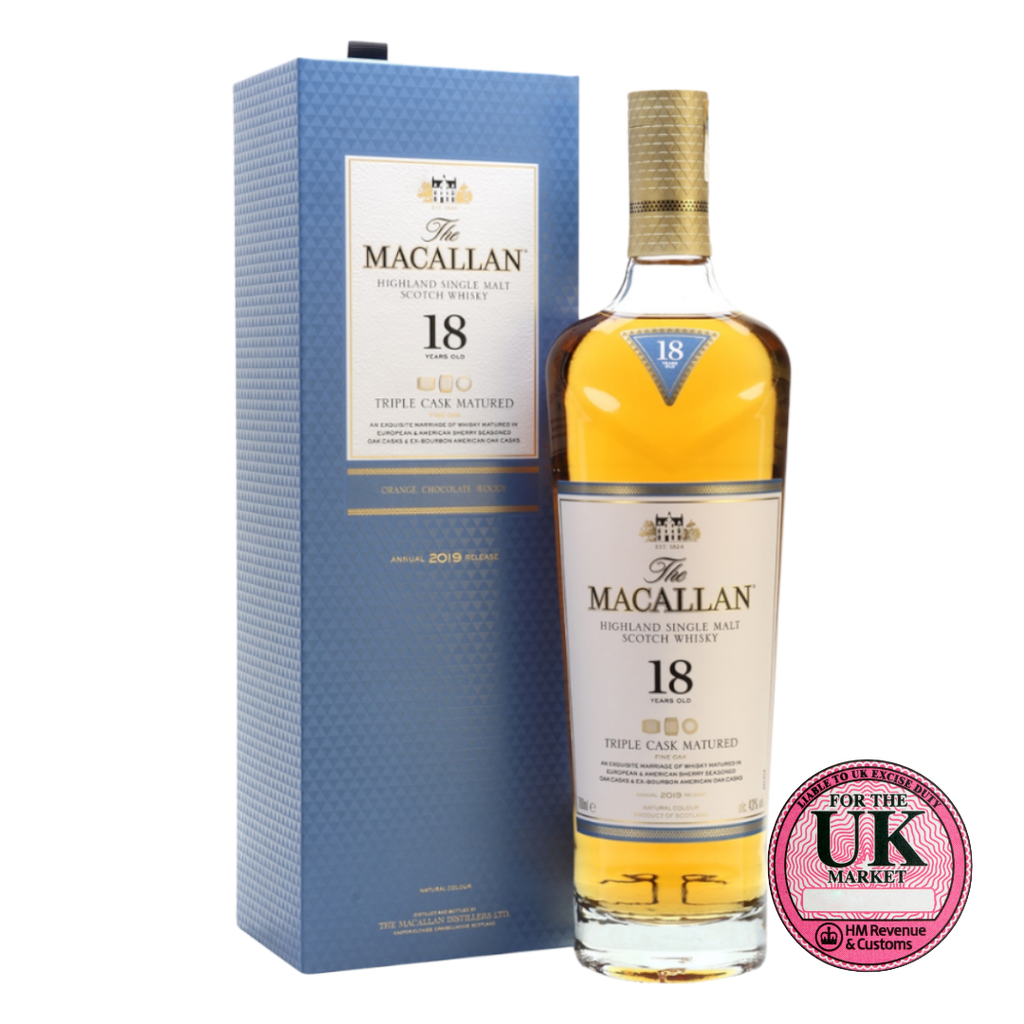 Rượu whisky đơn Scotland Macallan 18 năm