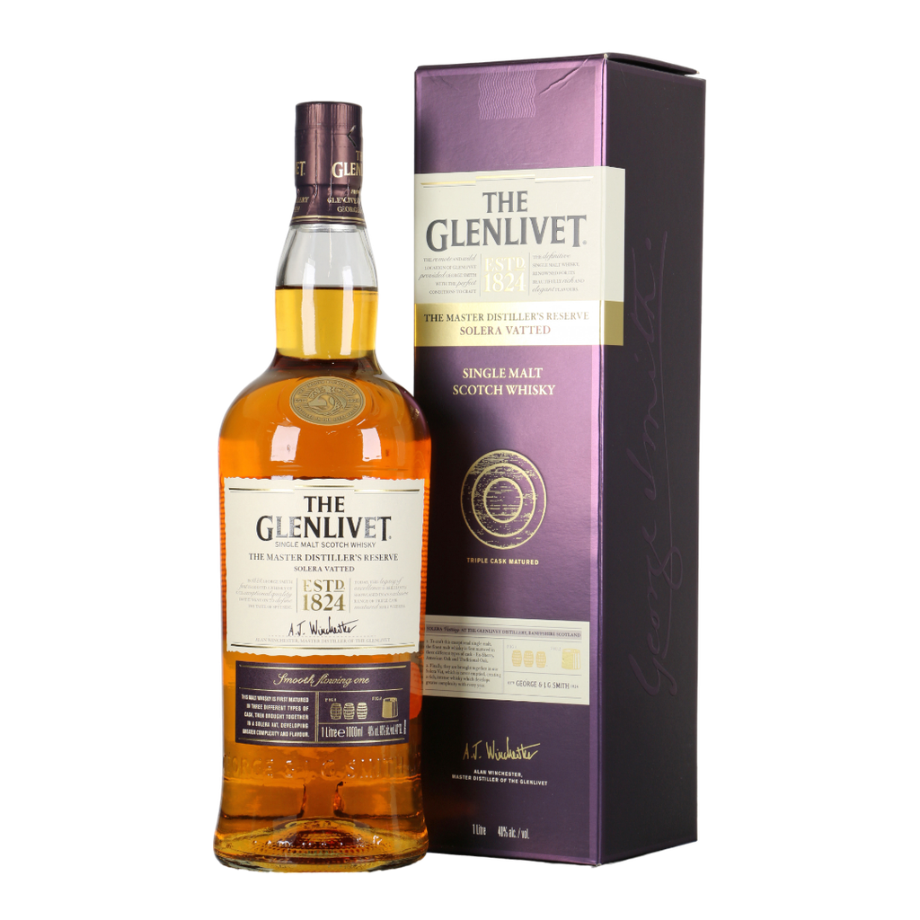 Rượu whisky đơn Scotland The Glenlivet 1824