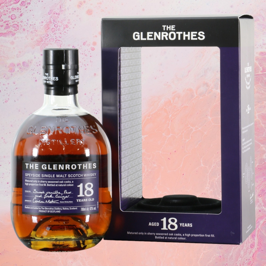 Rượu whisky đơn Scotland Glenrothes 18 năm