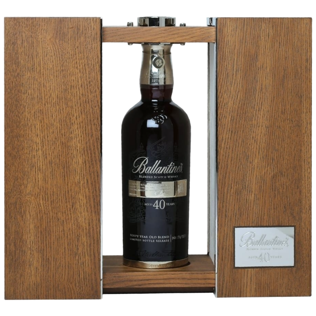 Rượu whisky pha trộn Scotland Ballantine's 40 năm