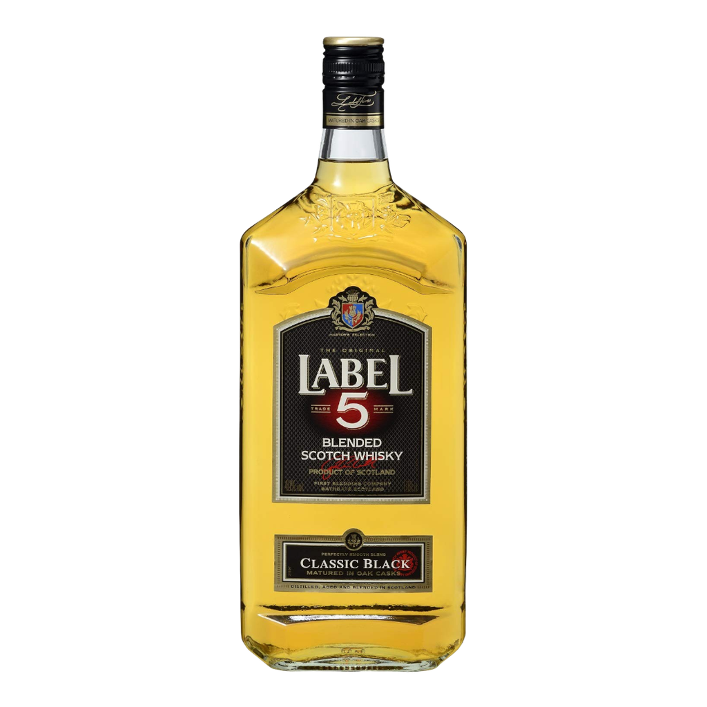 Rượu whisky pha trộn Scotland Label 5 Classic Black