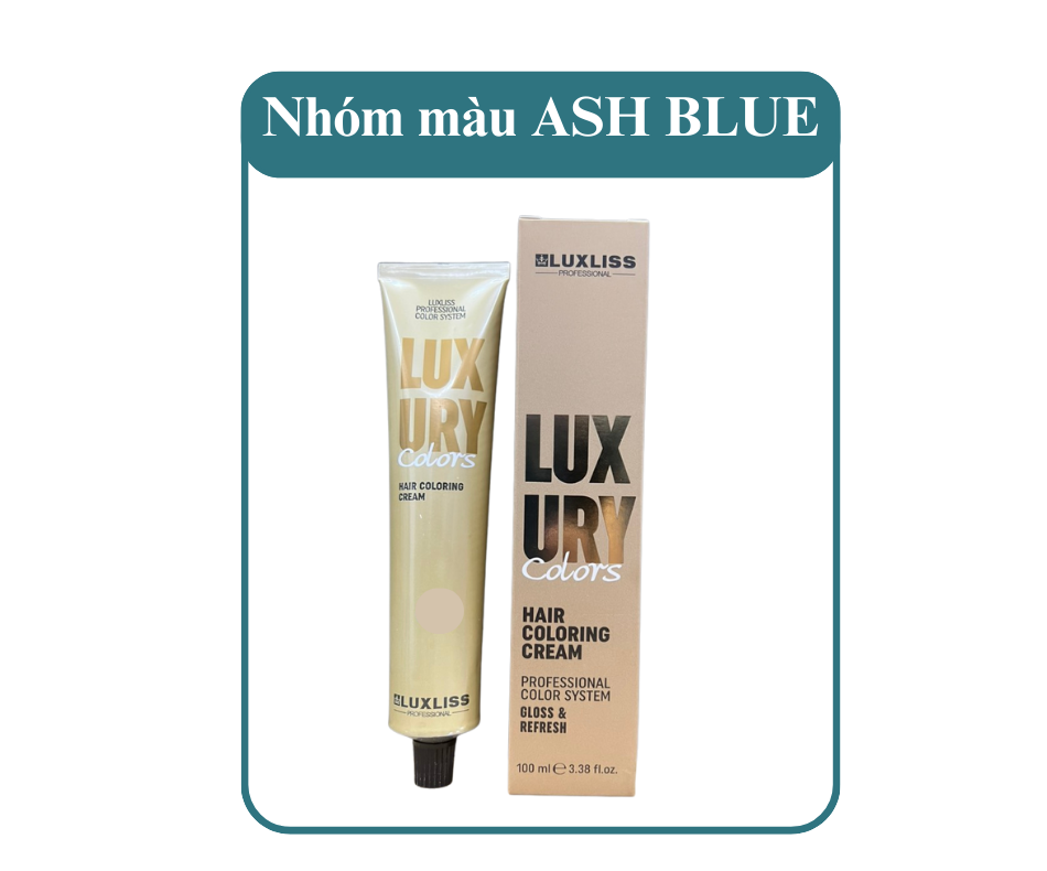 Màu Nhuộm Luxury ASH BLUE