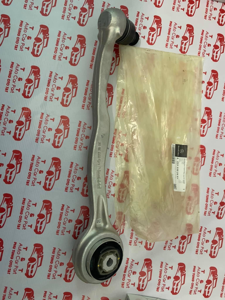 Càng nhôm cong S400 S600 W222 chính hãng- A2223302301 - A2223302401