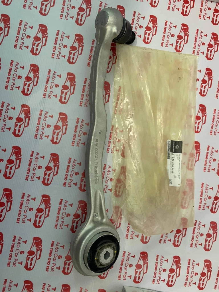 Càng nhôm cong S400 S600 W222 chính hãng- A2223302301 - A2223302401