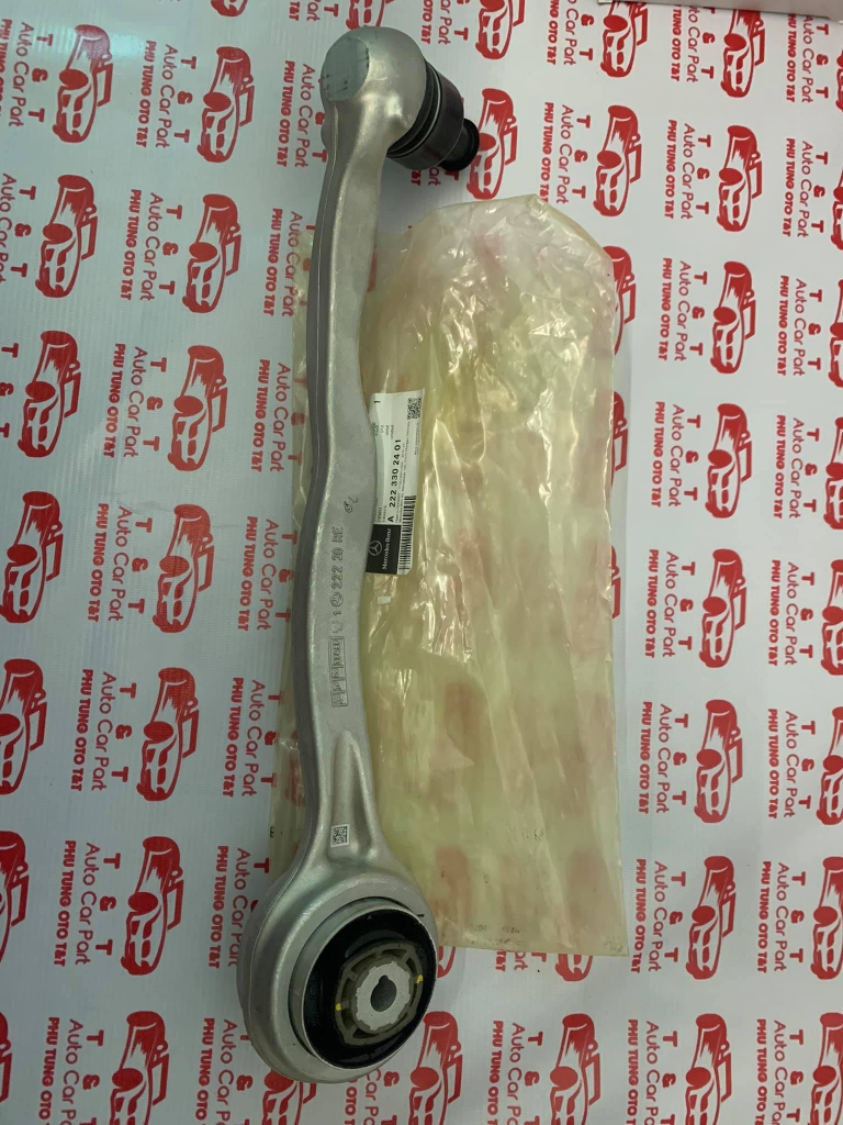Càng nhôm cong S400 S600 W222 chính hãng- A2223302301 - A2223302401