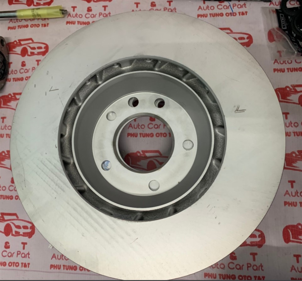 7L8615302  Đĩa phanh trước bên trái Audi Q7 - 7L8615302