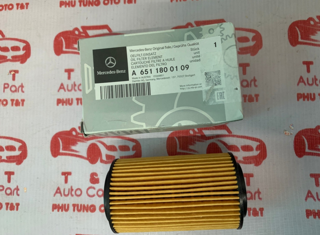 A6511800109-Lọc dầu Mercedes GLK220