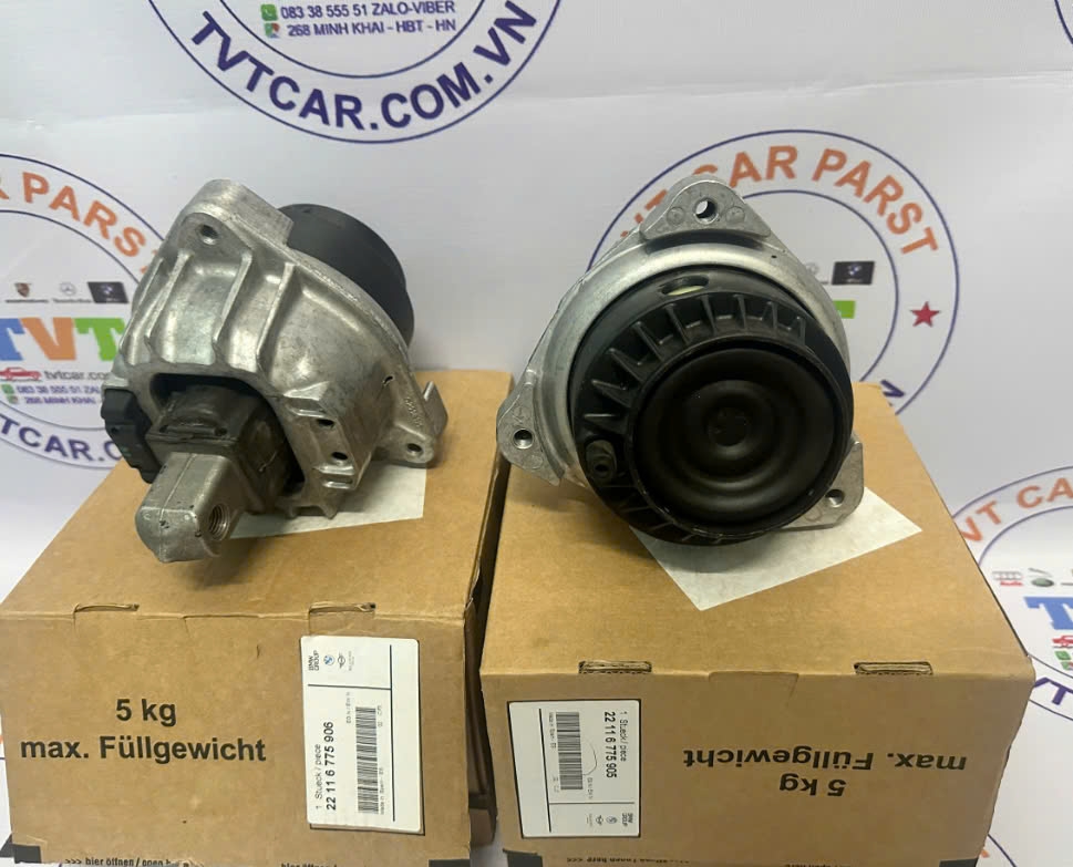 Cao su chân máy xe BMW 750i ,BMW 5 Series F10, 22116775906, 22116775905