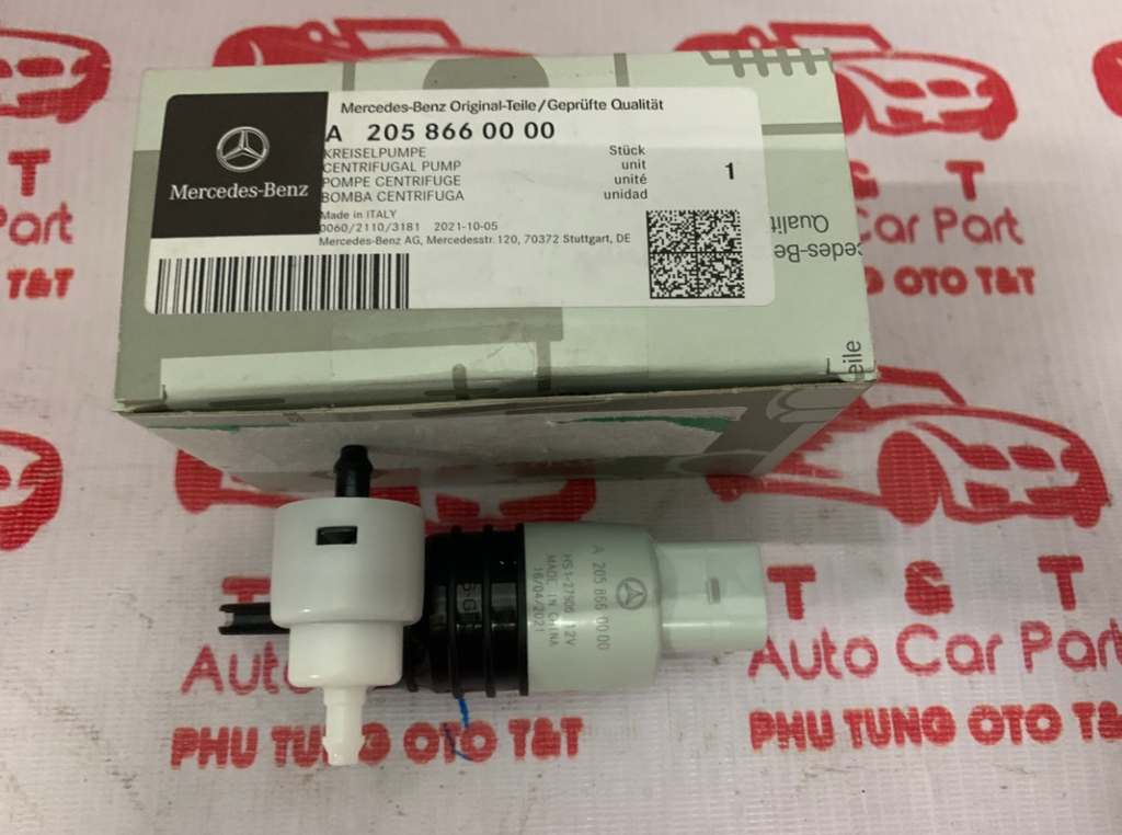 A2058660000 -  Mô tơ bơm nước rửa kính xe Mercedes GLC Class