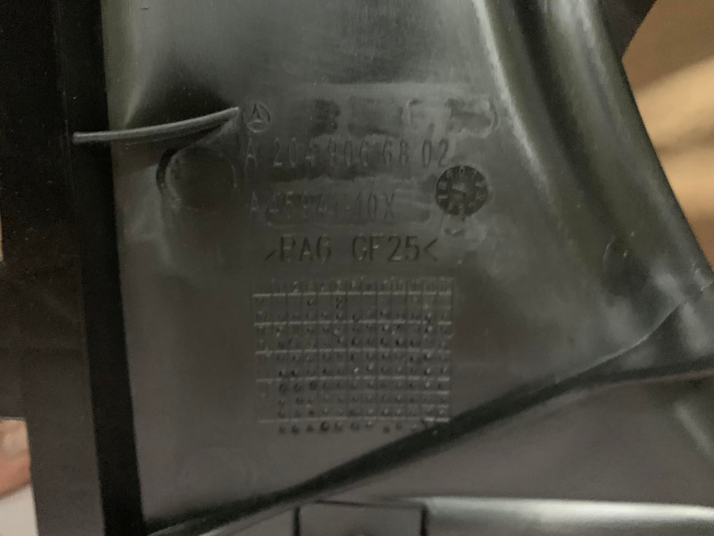 Quạt gió két nước Mercedes C200,C230,C250,C300 W204  A2049066802 =A2049061403
