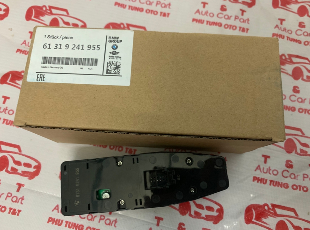 61319241955-Công tắc lên xuống kính xe BMW 5 Series F07, F10, F11