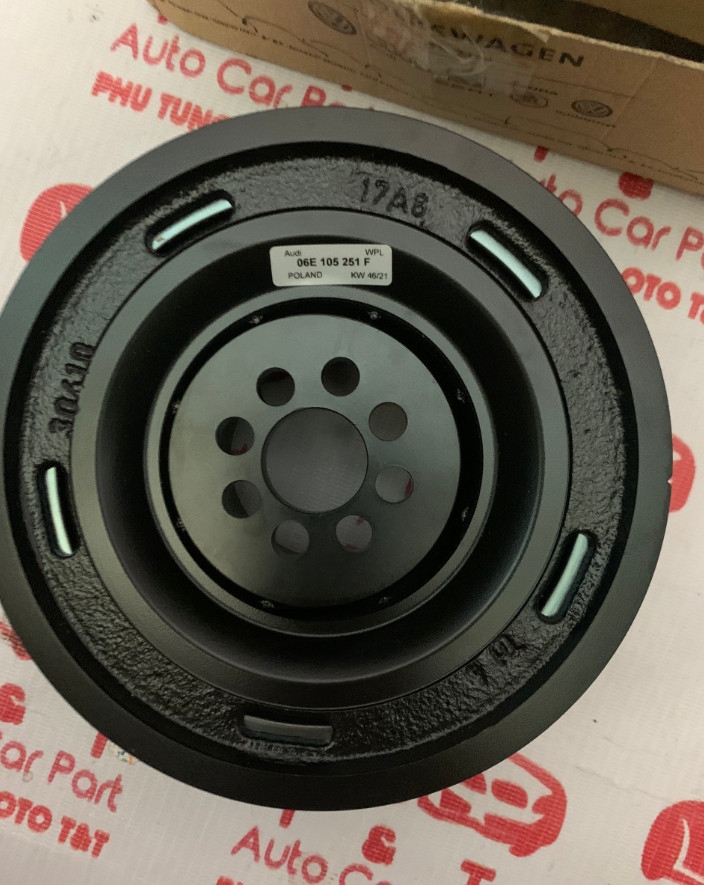 06E105251F-Pu ly trục cơ AUDI A4 A5 Q5 Q7 chính hãng - 06E105251F