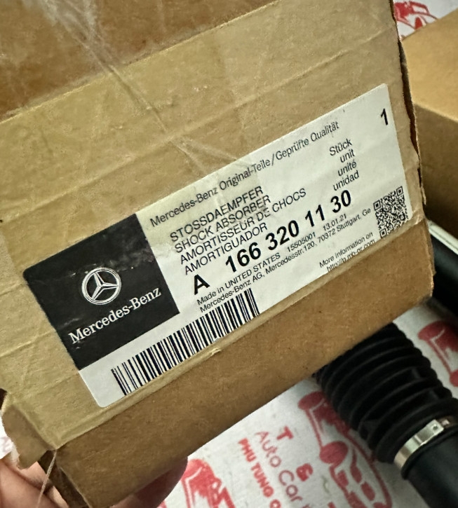 A1663201130 -Giảm sóc sau Mercedes ML250 ML350 GLE350
