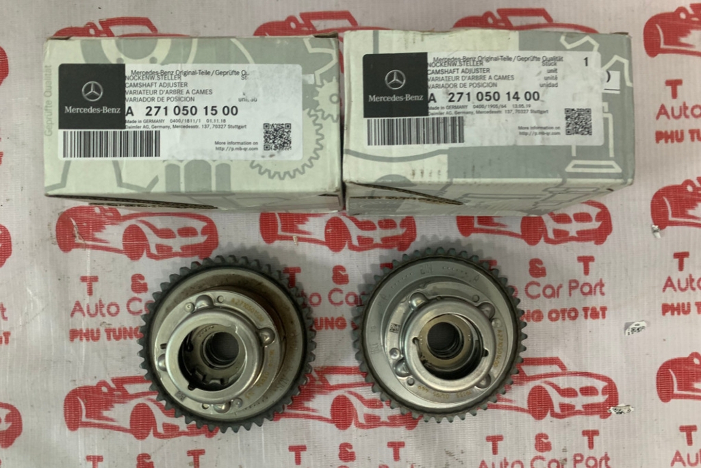 Nhông cam xả - cam hút Mercedes động cơ M271 A2710501500 ,A2710501400