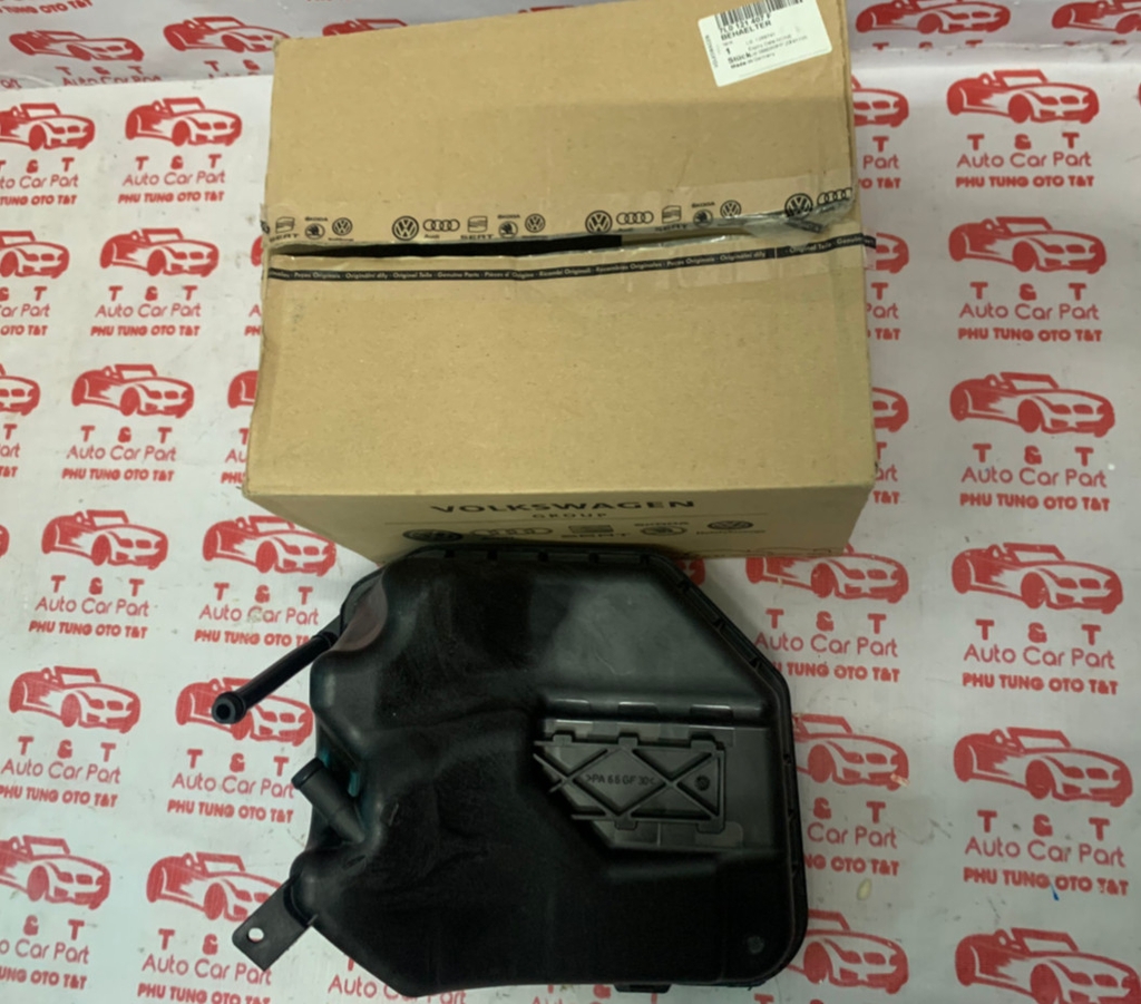 7L0121407F-Bình nước phụ xe Audi Q7 chính hãng - PORSCHE 7L0 121 407 F