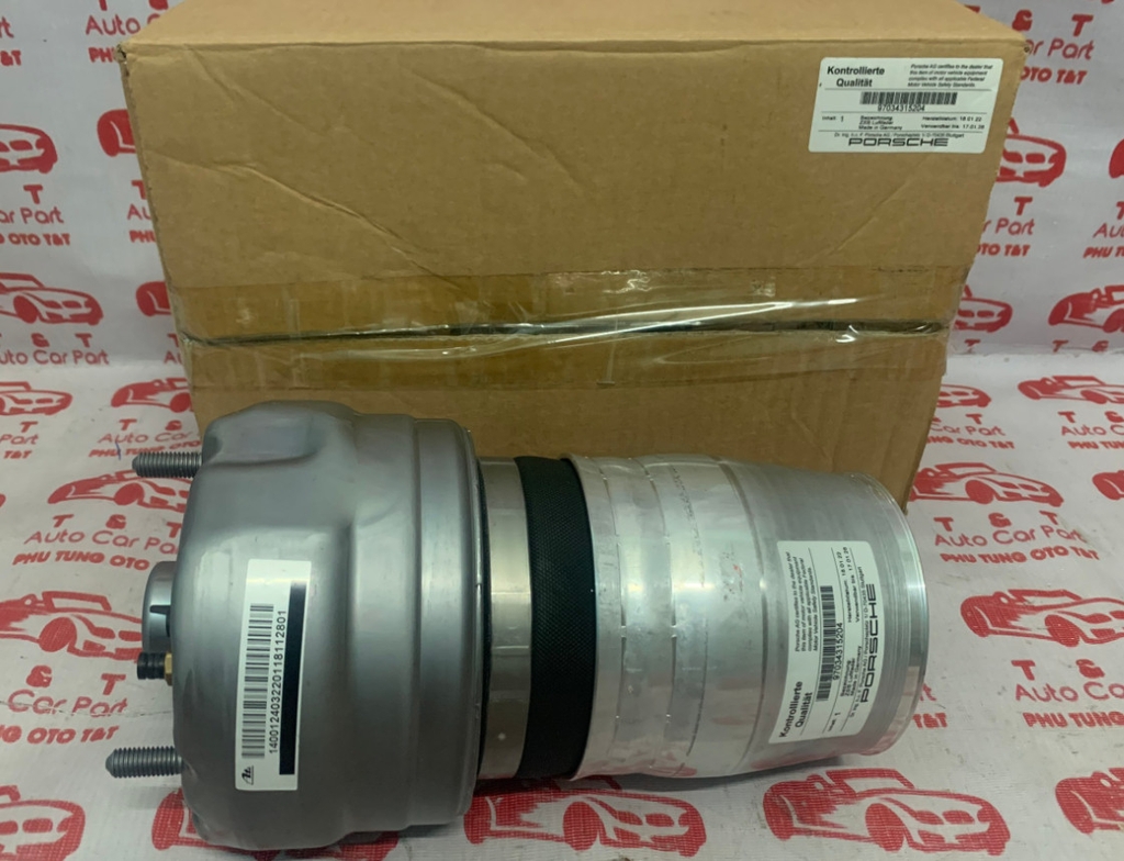 97034315204 BẦU HƠI GIẢM XÓC XE PORSCHE PANAMERA -97034315204