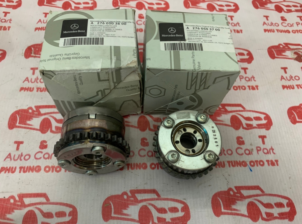 Nhông cam hút trái phảo Mercedes W222 M276 A2760503700 -A2760503600