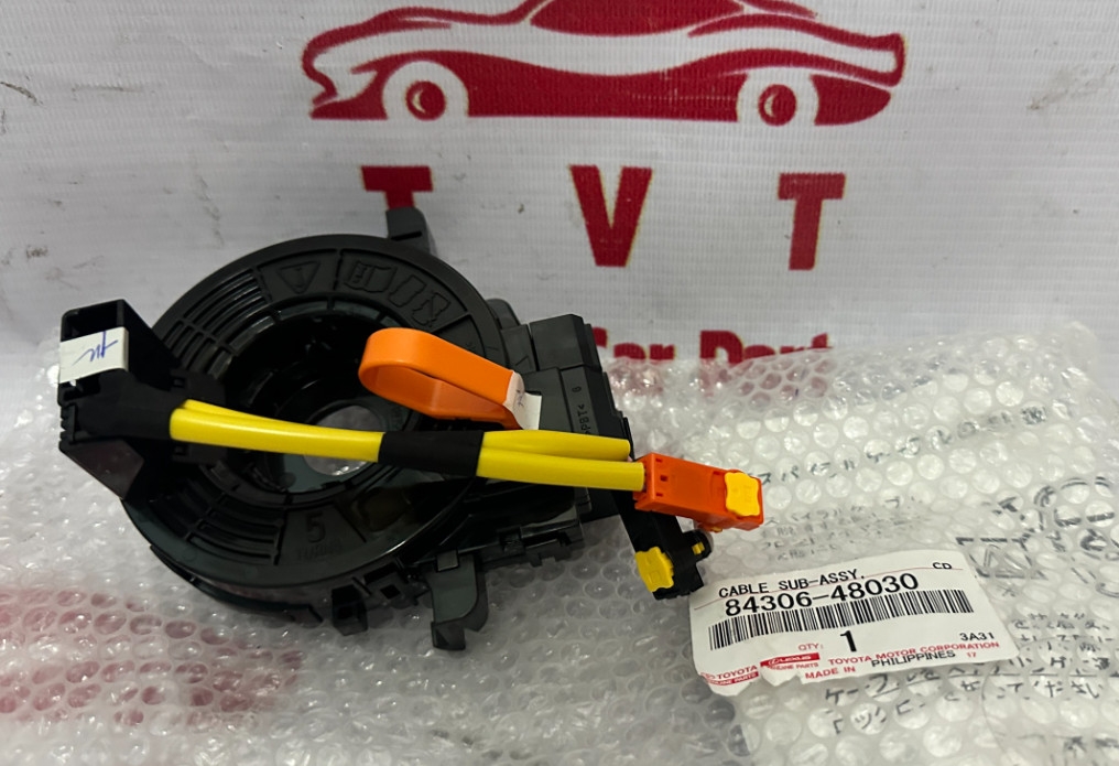 84306-48030 - Cuộn cáp còi Lexus LX570, RX350, RX400H, LS460