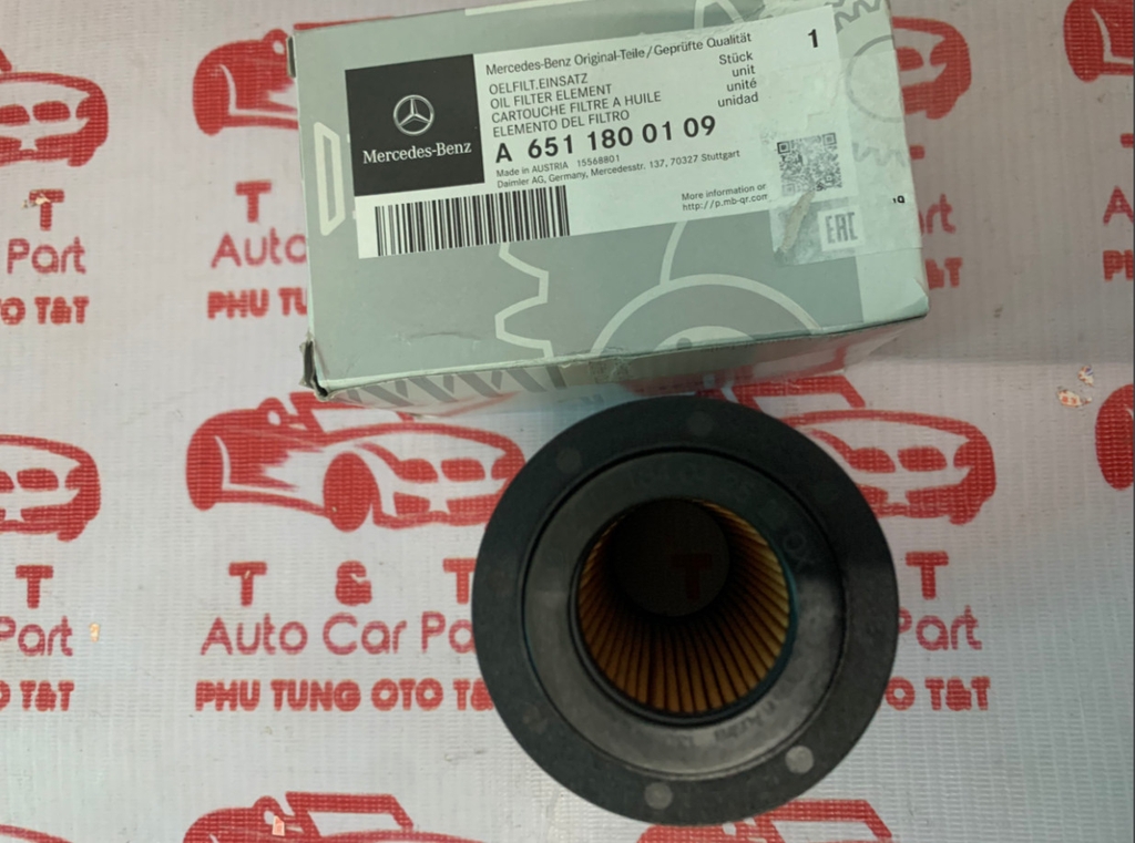 A6511800109-Lọc dầu Mercedes GLK220