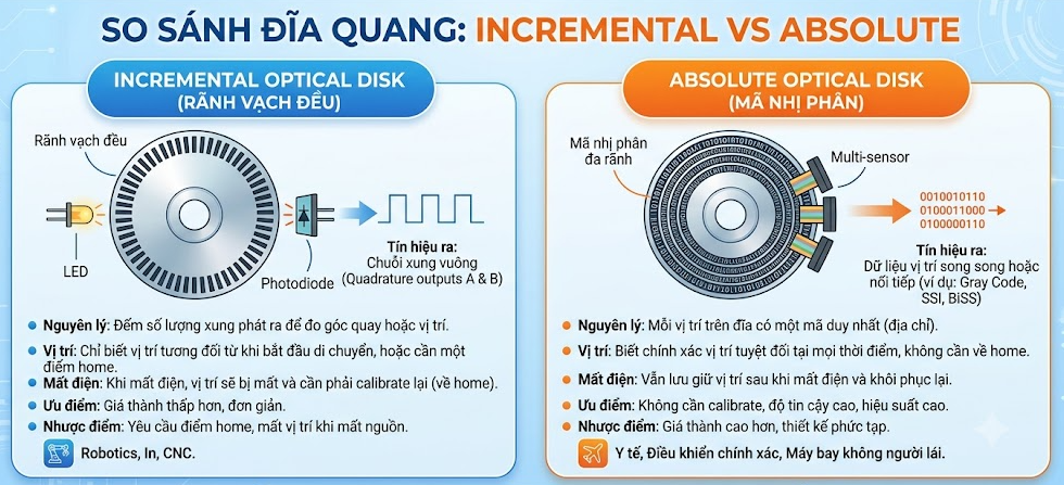 Hướng dẫn chọn và sử dụng Encoder cho người mới