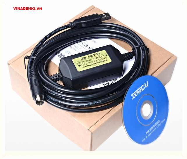 Cáp USB-SC09-FX kết nối PLC Mitsubishi FX2N/1N/1S/FX3U