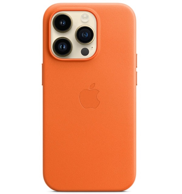 Ốp lưng iPhone 14 Pro Apple Leather Case hỗ trợ sạc Magsafe