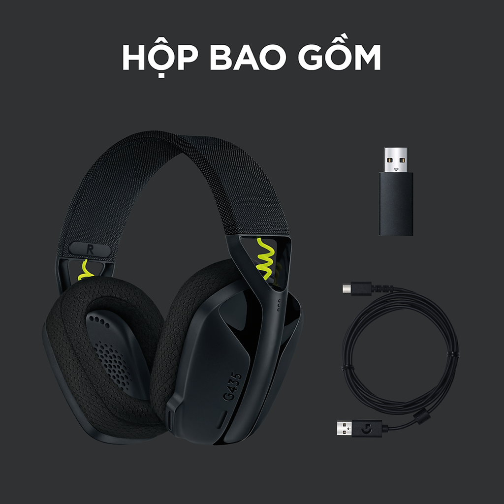 Tai nghe không dây Logitech G435