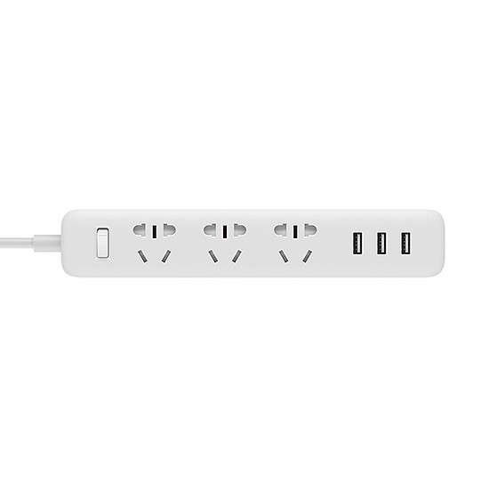 Ổ cắm Mi Power Strip tích hợp cổng sạc 3 USB 2A
