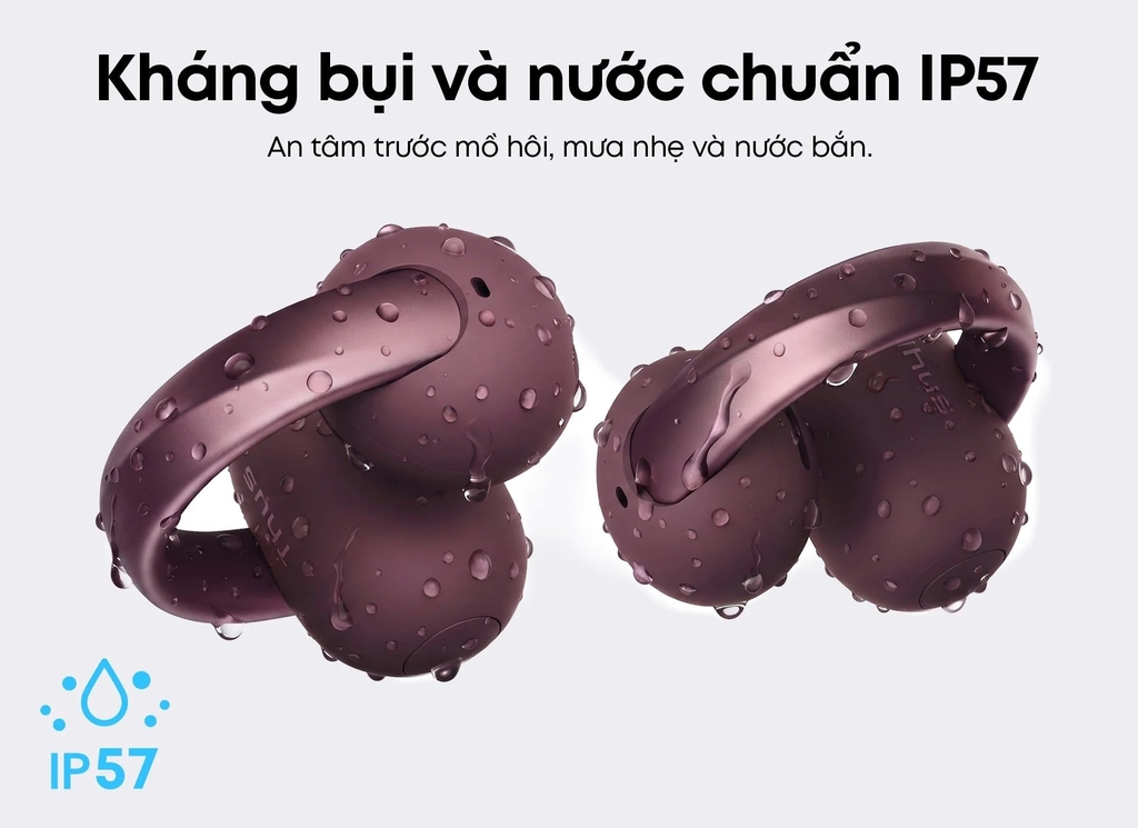 Tai Nghe Bluetooth Soundcore AeroClip 2 D1105 – Kẹp Tai Open-Ear, Hi-Res LDAC, Pin 32 Giờ