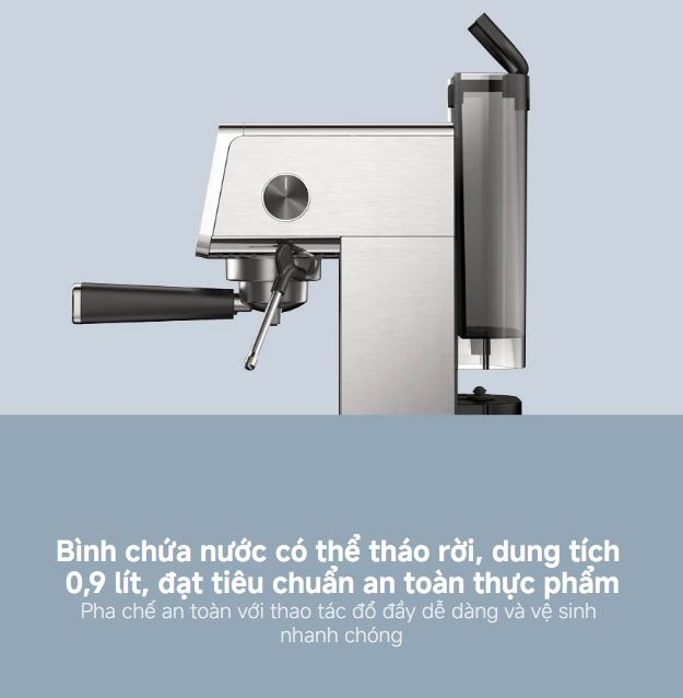 Máy Pha Cà Phê Xiaomi Semi-Automatic Espresso Machine EU (BHR9798EU)
