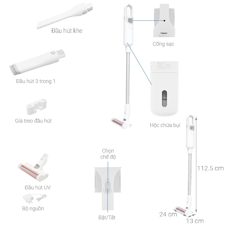Máy hút bụi Xiaomi Mi Vacuum Cleaner Light