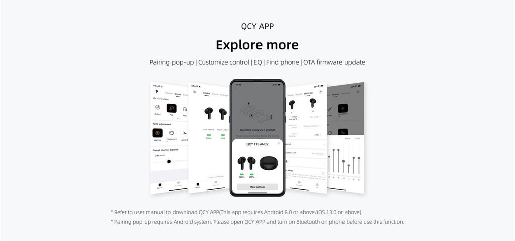 Tai nghe Bluetooth QCY T13 ANC2