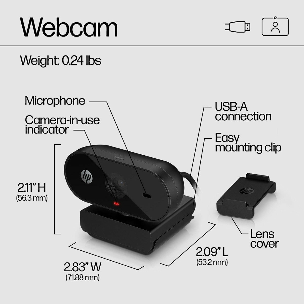 Webcam HP 320 FHD