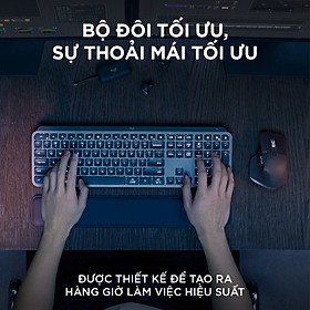Combo Chuột & Bàn Phím Bluetooth không dây Logitech MX Keys S