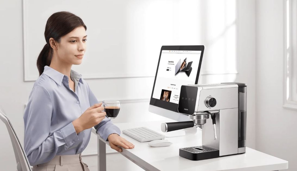 Máy Pha Cà Phê Xiaomi Semi-Automatic Espresso Machine EU (BHR9798EU)