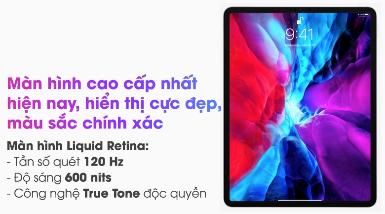 iPad Pro M1 2021 11 inch WiFi Cellular 5G - Chính Hãng Việt Nam